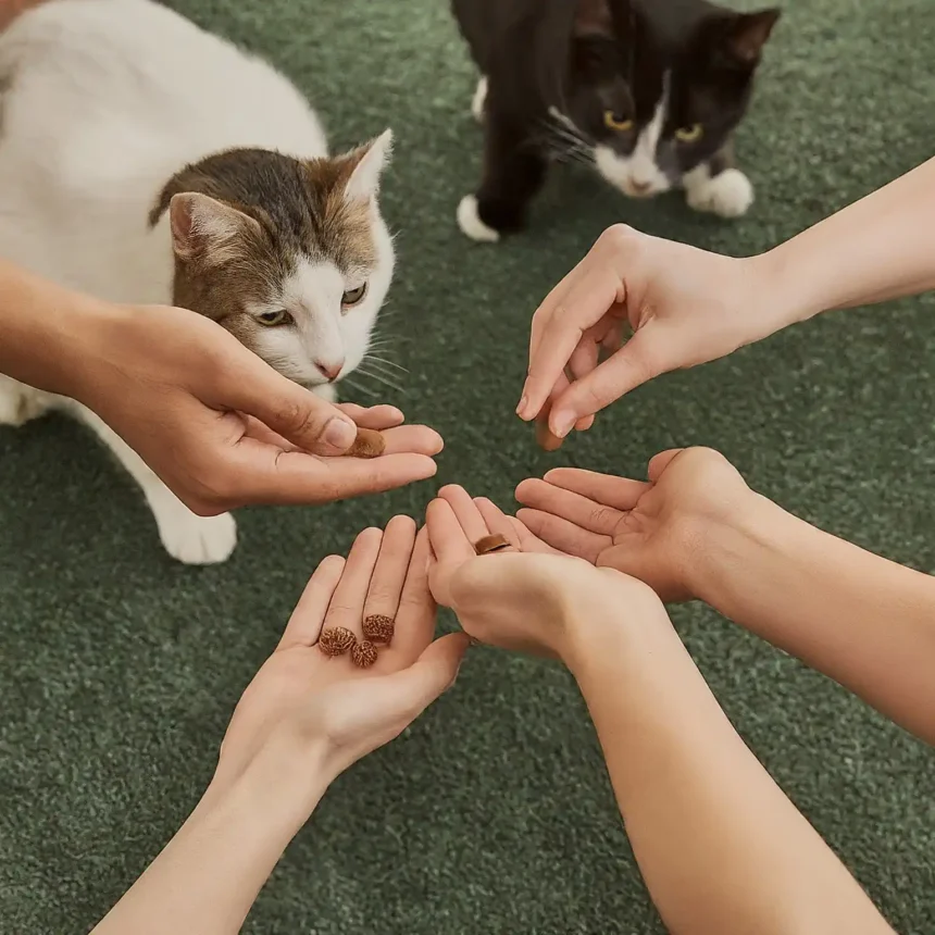 Cat Training technique