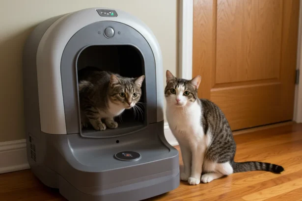 How to Train Your Cat to Use a Litter Robot-3